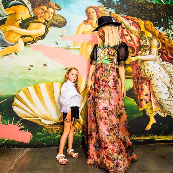 Alice + Olivia Posey Lace Puff Sleeve Blouse Tee Top - Picture 8 of 16